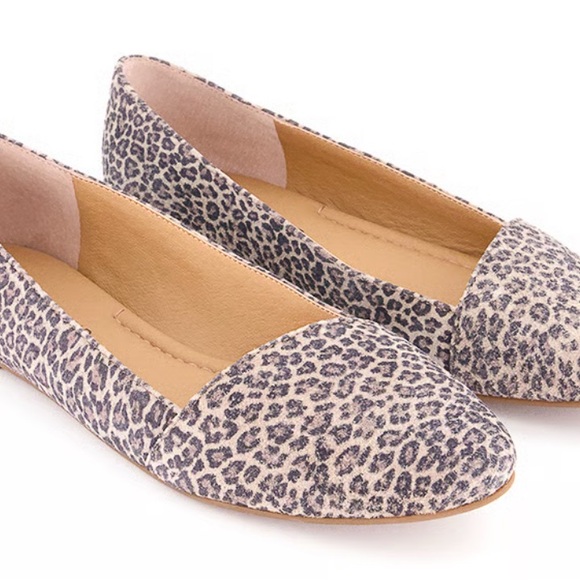 Lucky Brand Shoes - Lucky Brand Leather Women’s Lk-Archh Brindle  Persian Leopard Flat Size 8.5